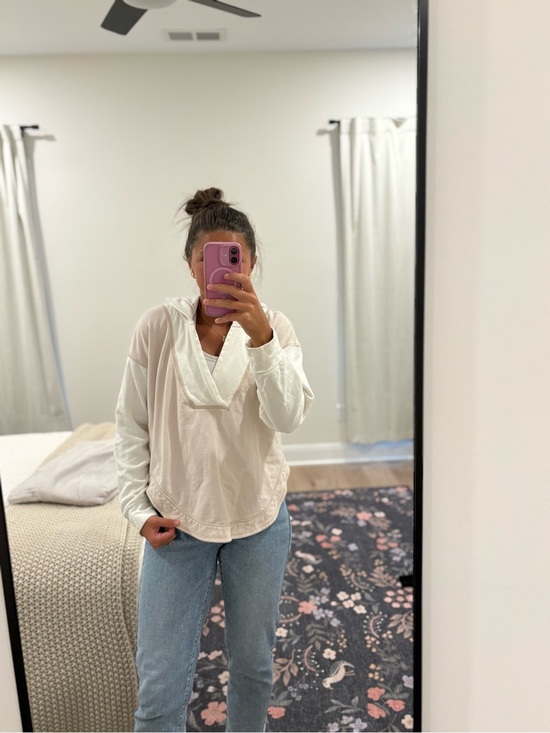 Pilcro Tops - Pilcro by Anthropologie Warfside Hooded Popover Hoodie 100% Cotton